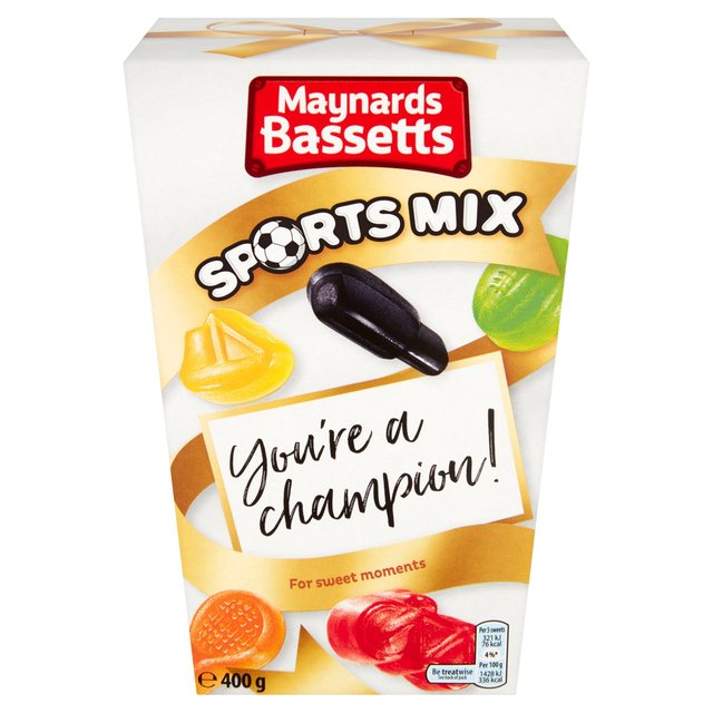 Maynards Bassetts Sports Mix Sweets Carton   350g