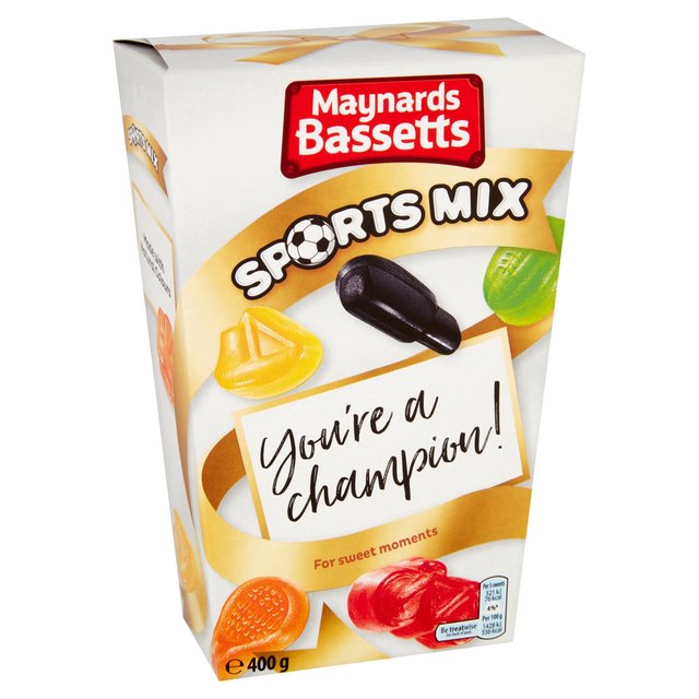 Maynards Bassetts Sports Mix Sweets Carton   350g