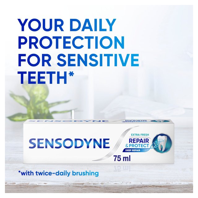 Sensodyne Repair & Protect Sensitive Extra Fresh Toothpaste   75ml GOODS M&S   