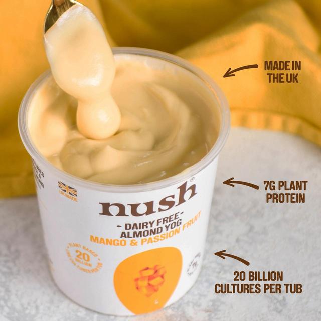 Nush Almond Milk Yog Mango and Passionfruit   350g