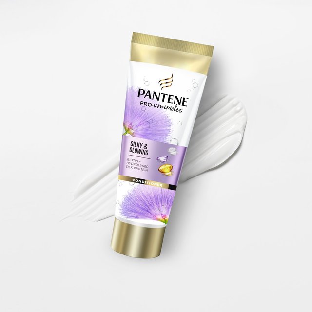 Pantene Silky and Glowing Conditioner   275ml GOODS M&S   