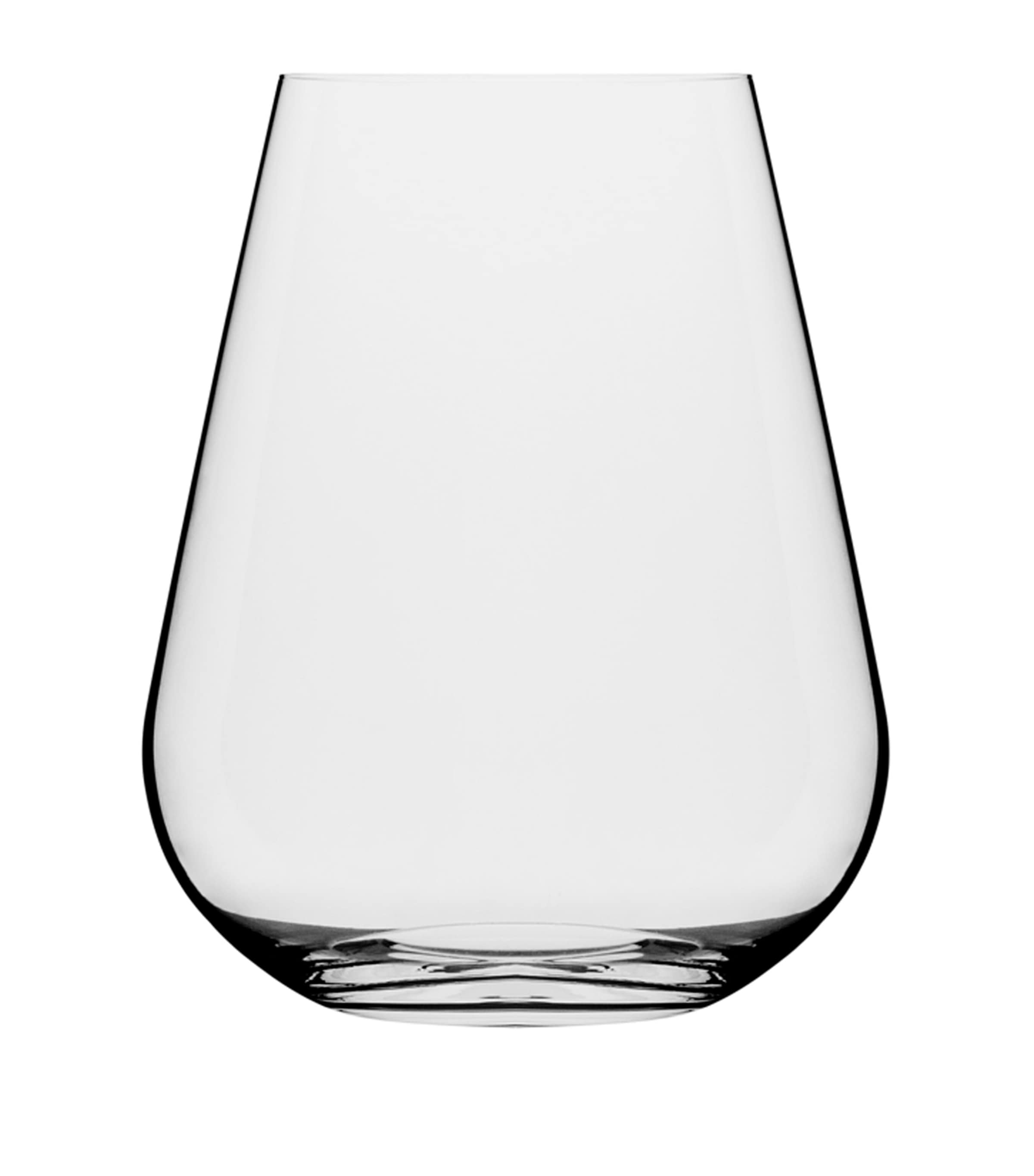 Richard Brendon stemless wine glasses set of six, imported from the UK