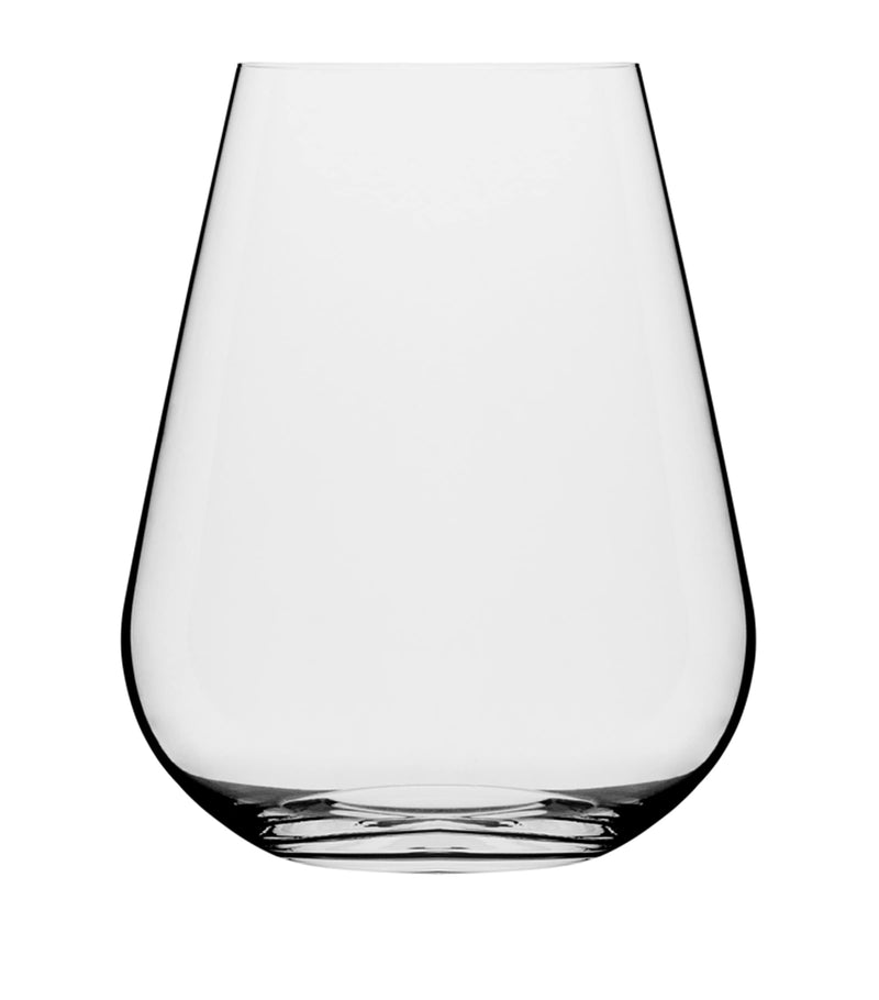 Richard Brendon stemless wine glasses set of six, imported from the UK