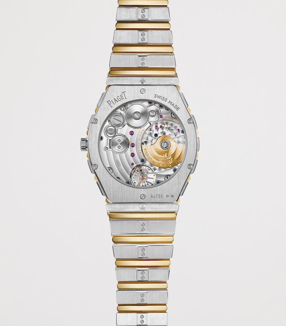 Piaget Polo 79 Weiß- und Gelbgold-Uhr 38mm, UK-Version