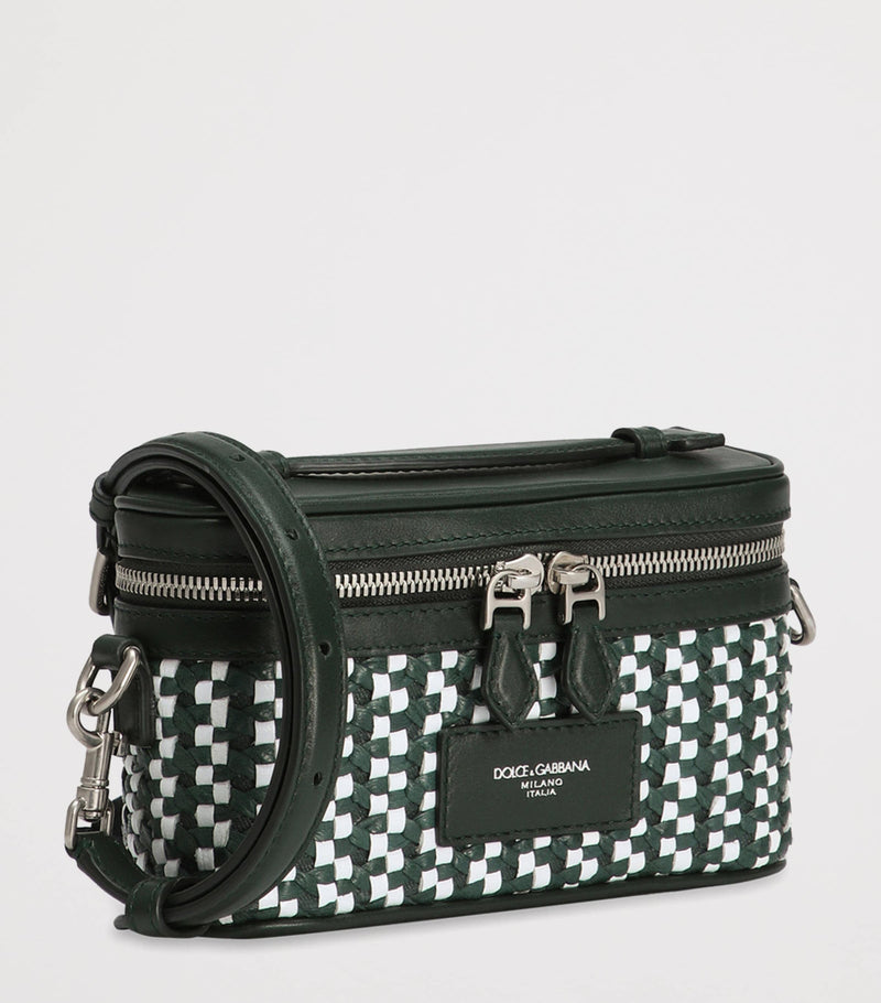 Dolce&Gabbana leather vanity bag - British product