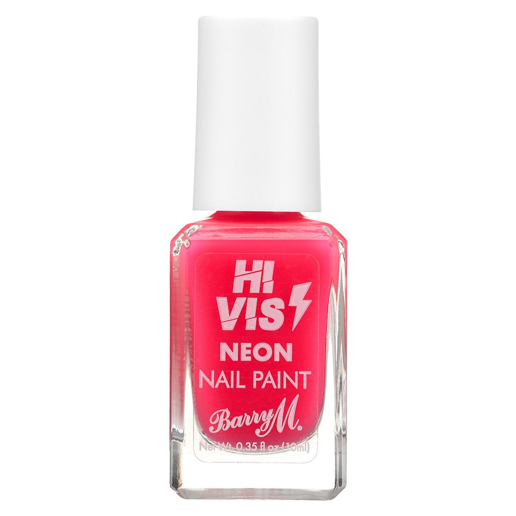 Hi Vis Neon Nail Paint Pink Venom