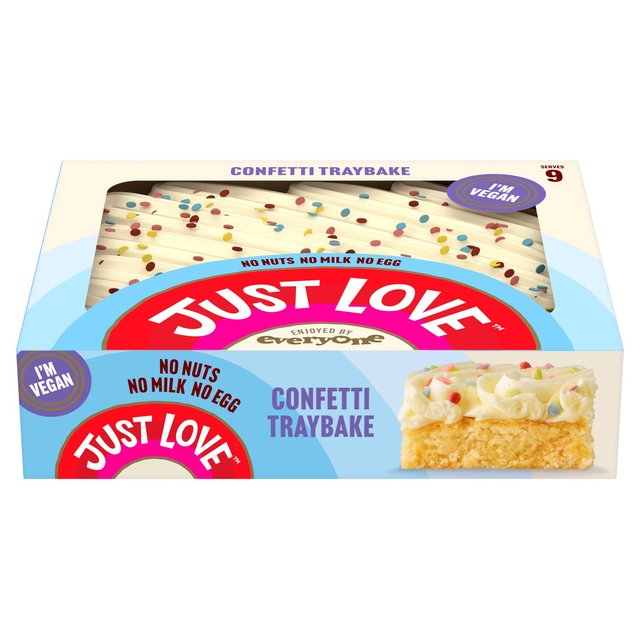 Just Love Confetti Traybake   461g GOODS M&S   