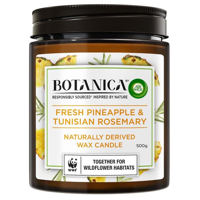 Airwick Botanica XXL Pineapple & Tunisian Rosemary Candle    500g