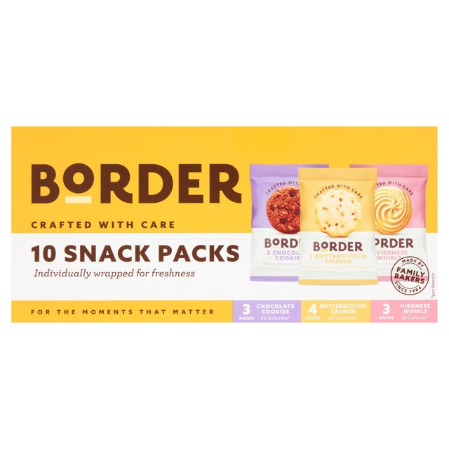 Border Biscuits Snack Pack   260g