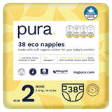 Pura Eco Nappies Size 2 (3-6kg)   38 per pack GOODS M&S   