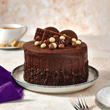 M&S Extremely Chocolatey Chocolate Brownie Cake   1.26kg GOODS M&S   