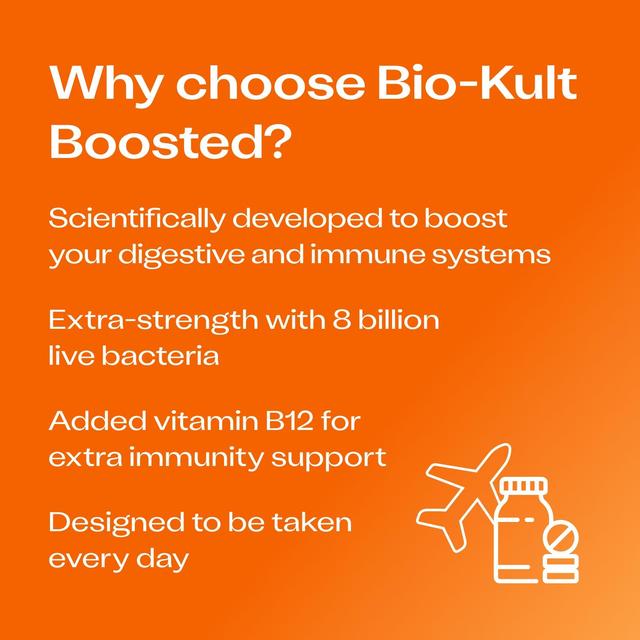 Bio-Kult Boosted Extra Strength Probiotics Gut Supplement Capsules   30 per pack GOODS M&S   