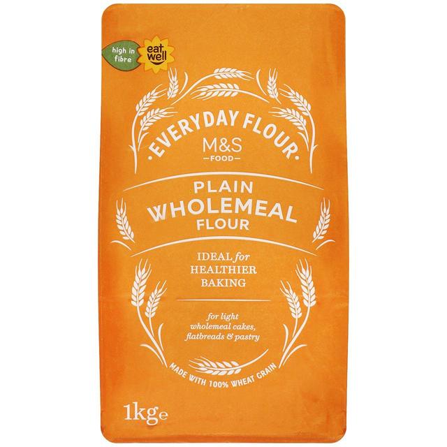 M&S Plain Wholemeal Flour   1kg GOODS M&S   