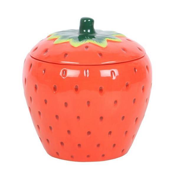 Something Different ceramic strawberry oil burner (British brand)