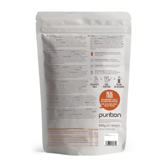 Purition Almond Wholefood Nutrition Powder    500g GOODS M&S   