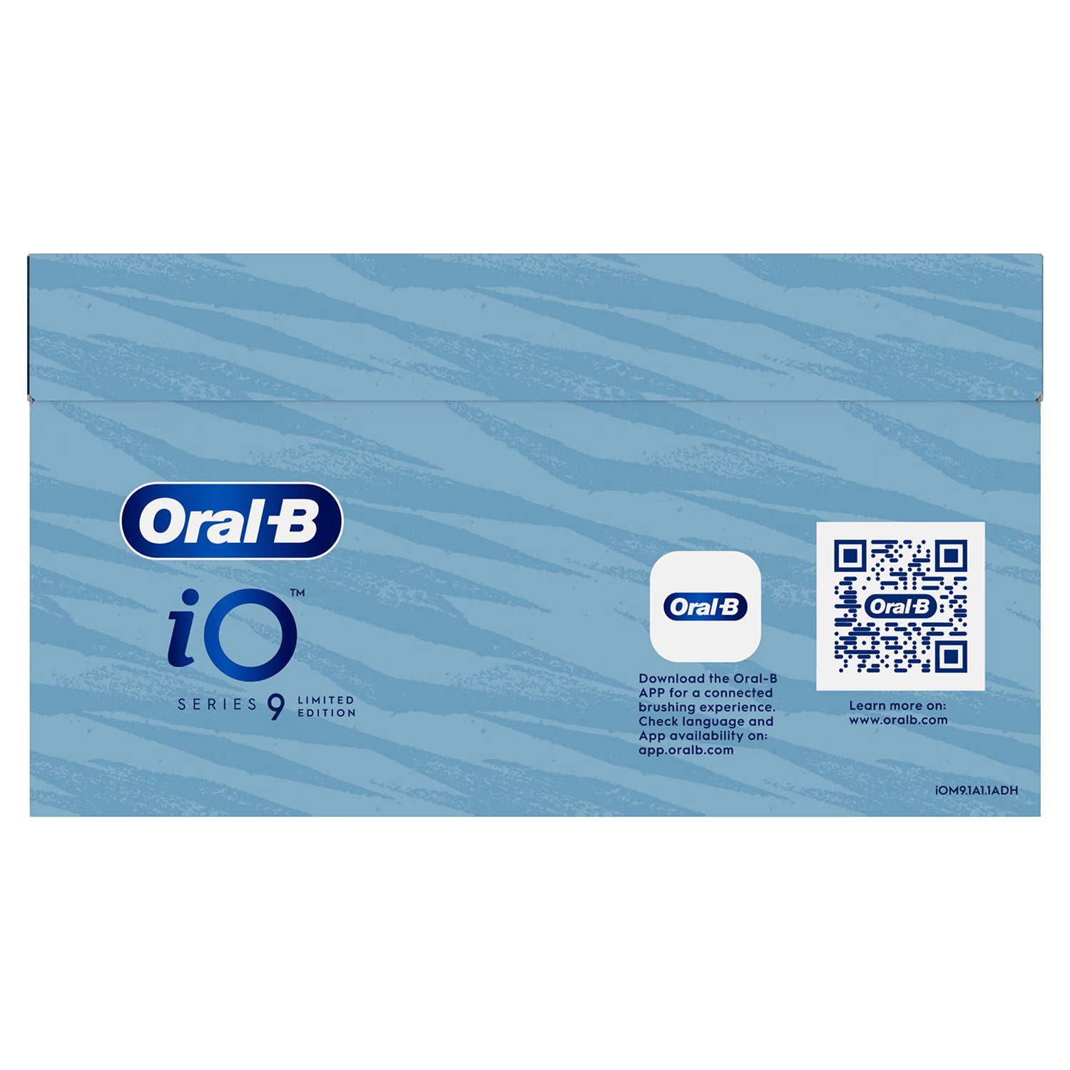 Oral-B iO 9 Special Edition Blue electric toothbrush, imported from the UK