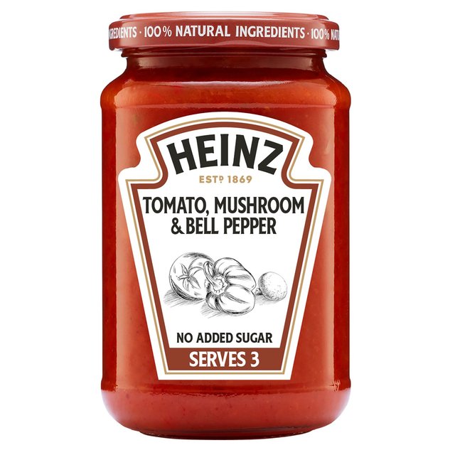 Heinz Tomato Mushroom & Pepper Pasta Sauce   350g GOODS M&S   