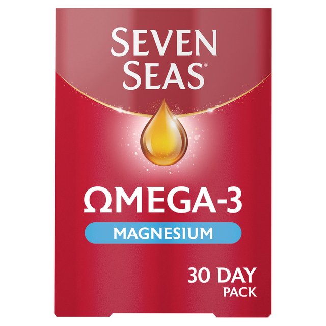 Seven Seas Omega-3 Fish Oil & Magnesium with Vitamin D 30 Day Duo Pack   60 per pack GOODS M&S   