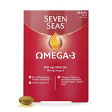 Seven Seas Omega-3 Fish Oil with Vitamin D 30 Capsules   30 per pack GOODS M&S   