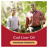 Seven Seas Cod Liver Oil Max Strength Omega-3 & Vitamin D Capsules   60 per pack GOODS M&S   