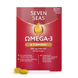 Seven Seas Omega-3 Fish Oil & Turmeric with Vitamin D 30 Day Duo Pack   60 per pack GOODS M&S   