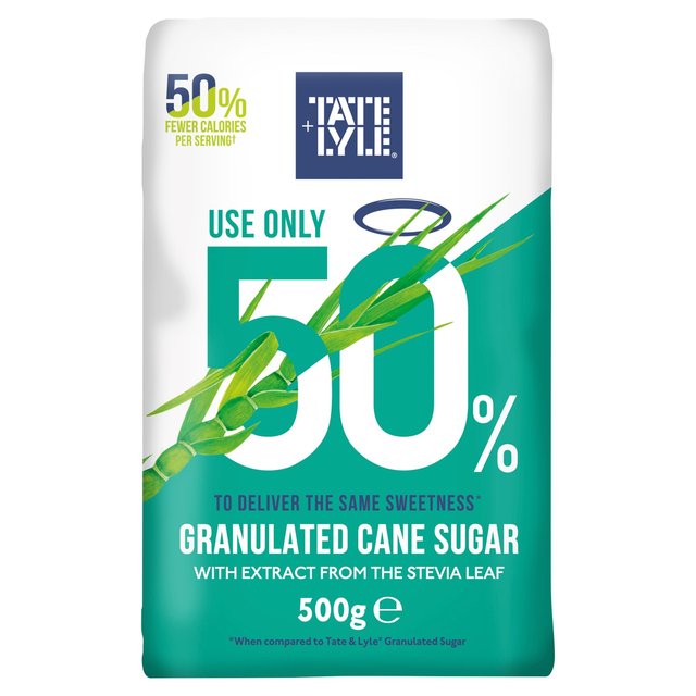 Tate & Lyle White Sugar with Stevia   500g GOODS M&S   