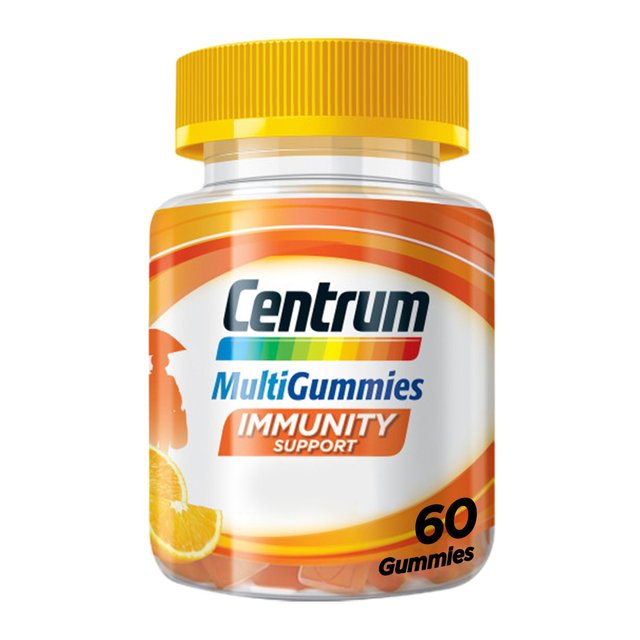 Centrum Multigummies Multivitamins Vitamin C & Zinc Orange Gummies   60 per pack GOODS M&S   