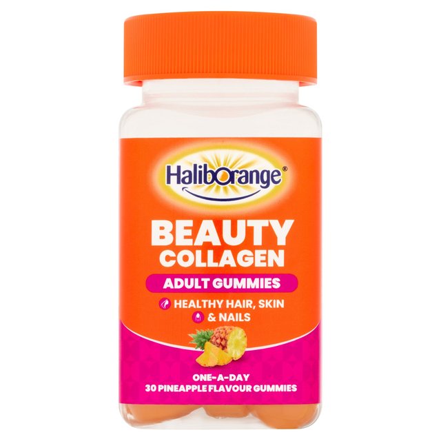 Haliborange Adult's Beauty Collagen Pineapple Gummies    30 per pack