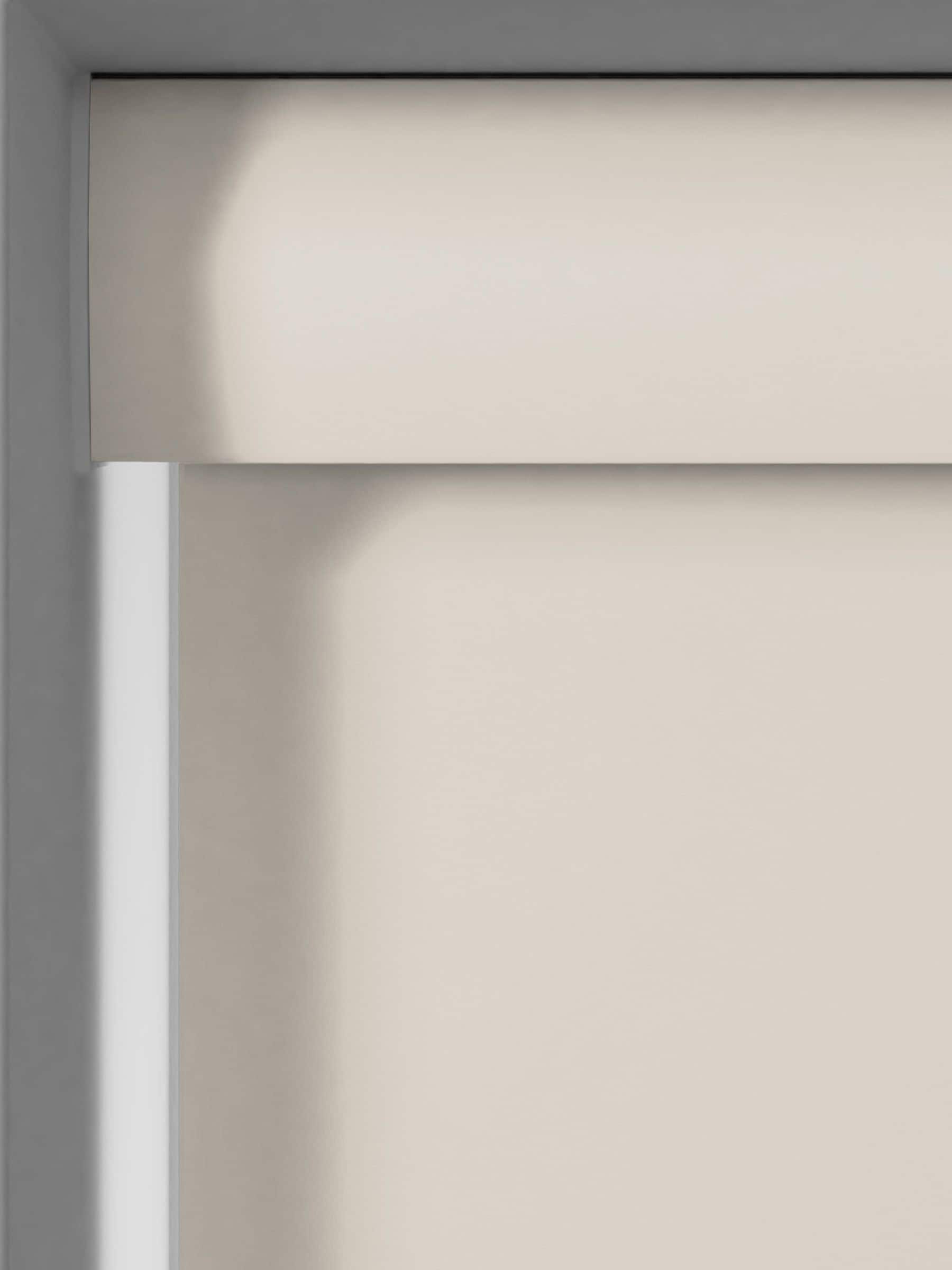 Next oatmeal blackout roller blind - British product