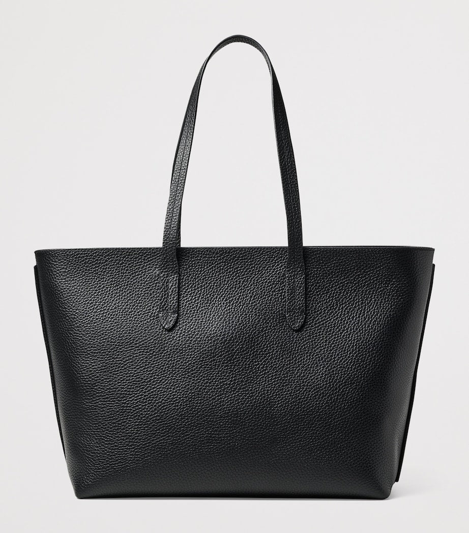 Aspinal of London East West tote bag leather - British product