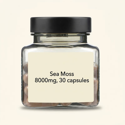 M&S Holland & Barrett Sea Moss 8000mg Vegan Capsules- Buy online at McGrocer