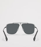 Versace metal aviator sunglasses with Medusa head, imported from the UK
