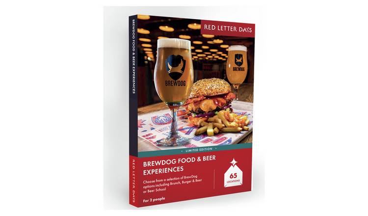 Red Letter Days BrewDog Food And Beer Gift Experience GOODS Argos