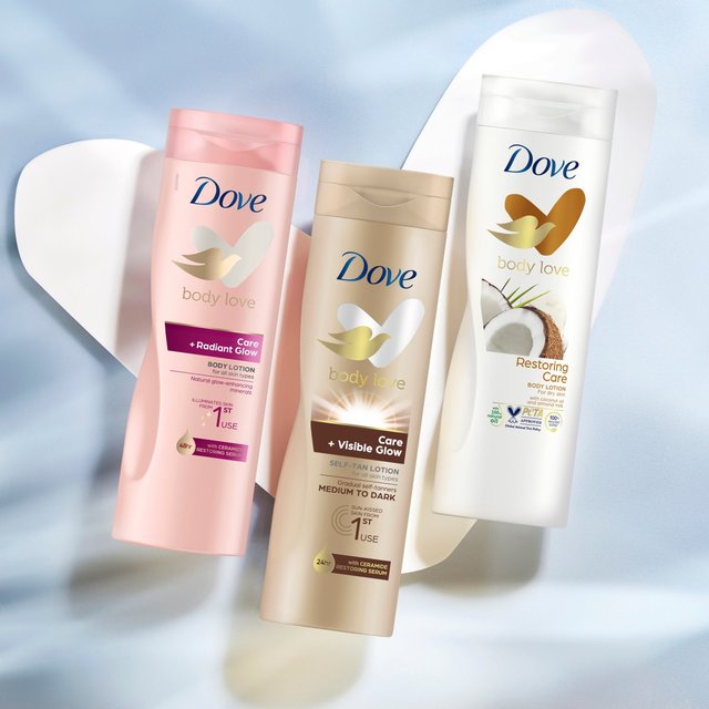 Dove Visible Glow Medium to Dark self tan lotion   400ml GOODS M&S   