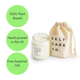 Self Care Co. Rose & Bergamot Aromatherapy Candle GOODS M&S   