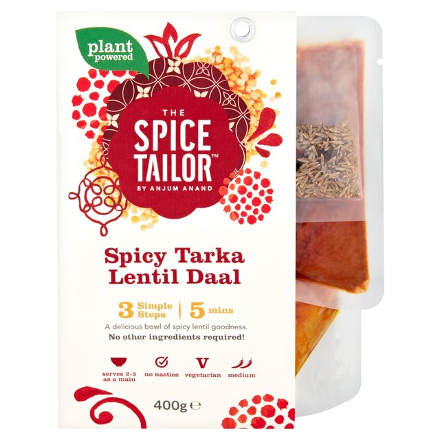 The Spice Tailor Spicy Tarka Lentil Daal Ready Meal Kit   400g GOODS M&S   