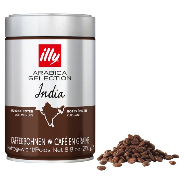 illy Monoarabica India Beans   250g GOODS M&S   