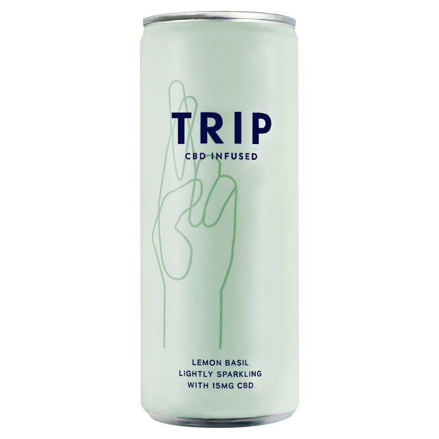 TRIP CBD Infused Lemon Basil   250ml GOODS M&S   