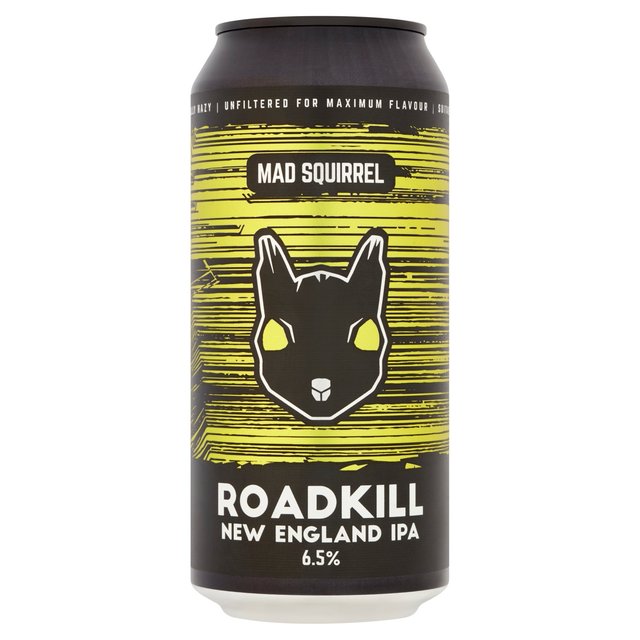 Mad Squirrel Roadkill New England IPA   440ml GOODS M&S   