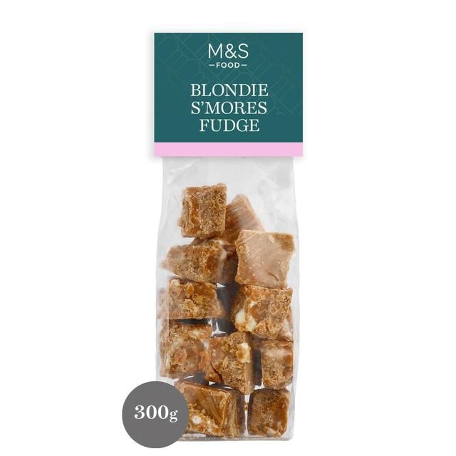 M&S Blondie Smores Fudge   300g