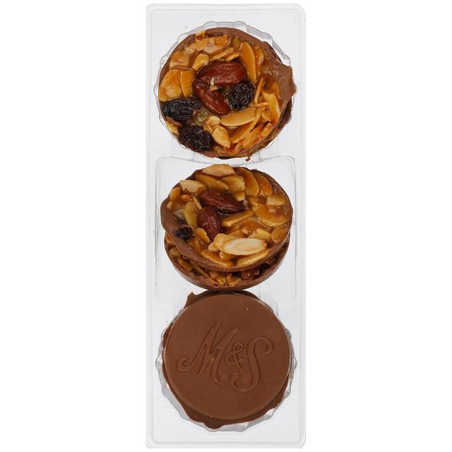 M&S Collection Milk Chocolate & Salted Caramel Florentines   170g GOODS M&S   