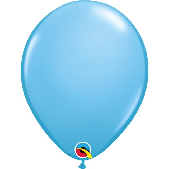 Pastel Blue Latex Party Balloons   6 per pack