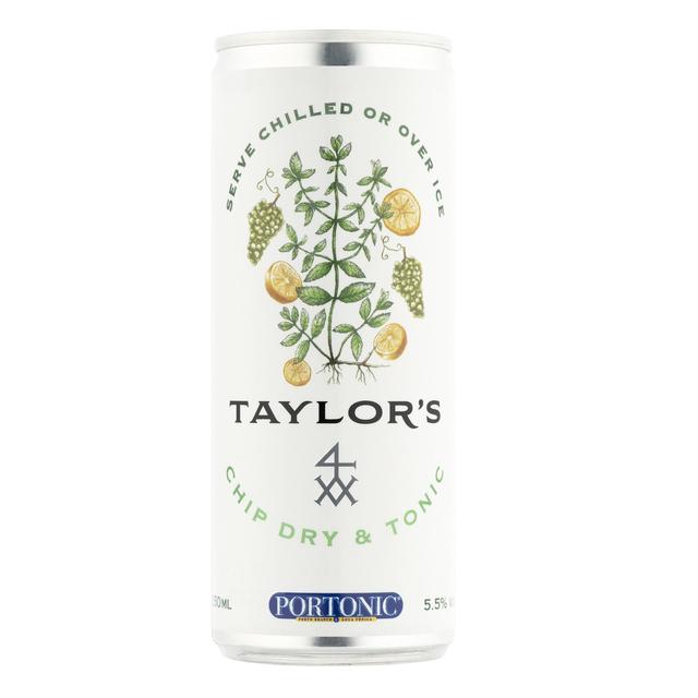 Taylor's Chip Dry White Port & Tonic   25cl GOODS M&S   