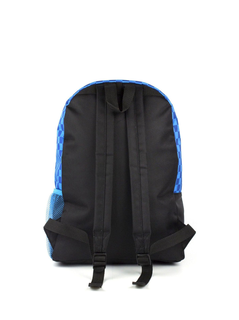 Vanilla Underground Sonic Hedgehog boys checkerboard pocket backpack (British brand)