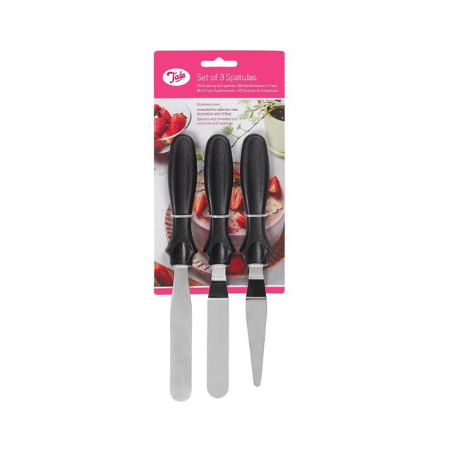 Tala 3 Icing Spatulas   3 per pack GOODS M&S   