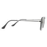 Ray-Ban Frank Legend RB3857 black unisex sunglasses, imported from the UK