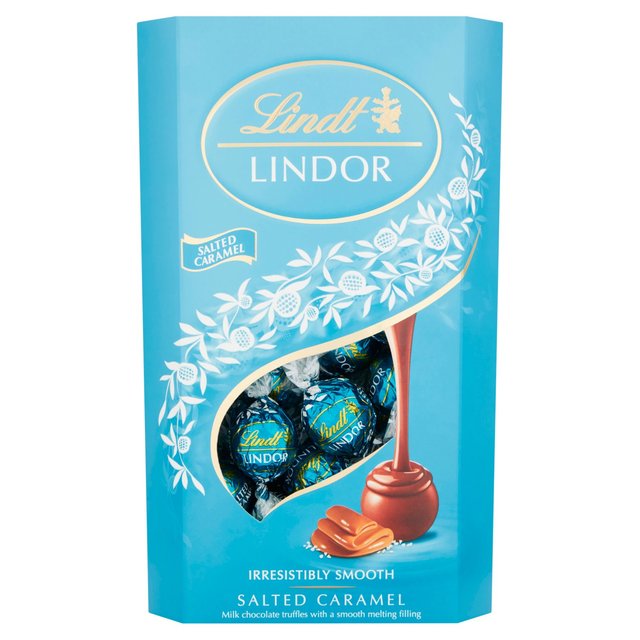 Lindt Lindor Salted Caramel Chocolate Truffles   600g GOODS M&S   