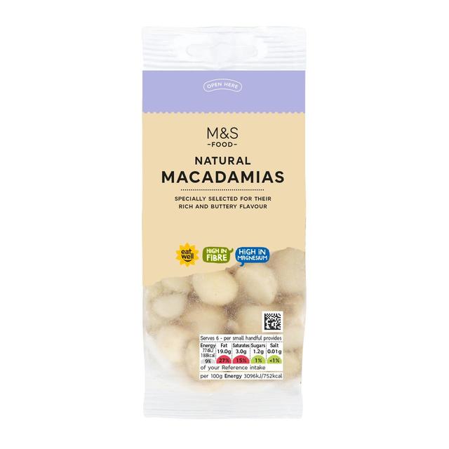 M&S Natural Macadamia Nuts   150g GOODS M&S   