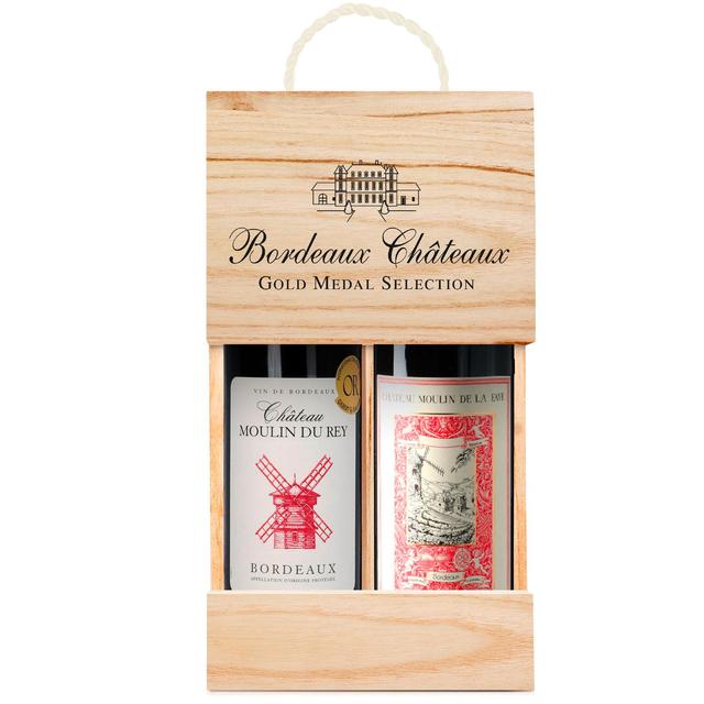 Bordeaux Chateaux Gold Medal Twin Pack   2 x 75cl GOODS M&S   