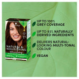 Schwarzkopf Natural & Nourishing 570 - Dark Brown Permanent Hair Dye   143g GOODS M&S   